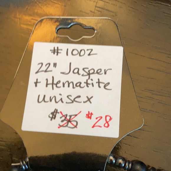 Jasper & Hematite necklace - Picture 3 of 3